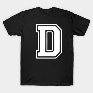 Letter D T-Shirt